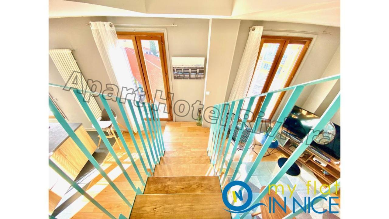 Aparthotel Riviera Nice Cote D'Azur - Old Port - Amazing Ac Duplex 3 Bedrooms 2 Bathrooms- Duplex Maison Du Port Exterior foto